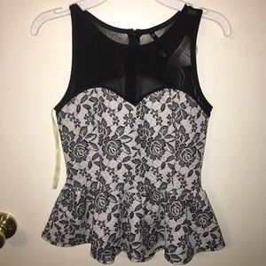 Love culture never work peplum blouse